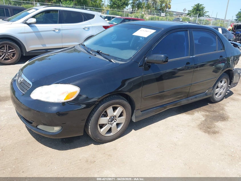 2006 TOYOTA COROLLA VIN: 2T1BR32E86C620862