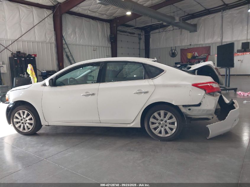 2016 Nissan Sentra S VIN: 3N1AB7APXGY274294 Lot: 42128740