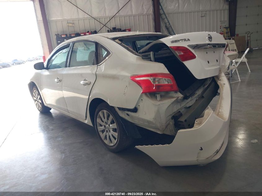 2016 Nissan Sentra S VIN: 3N1AB7APXGY274294 Lot: 42128740
