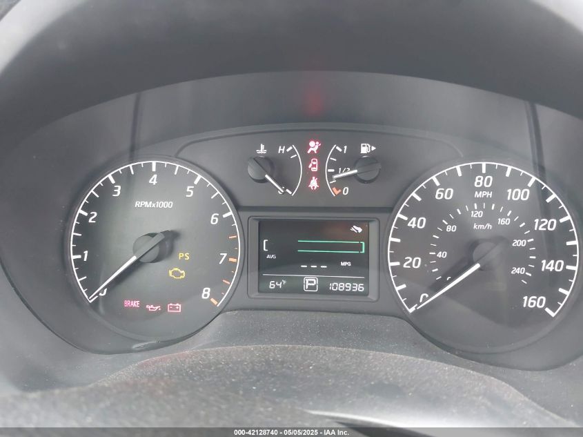 2016 Nissan Sentra S VIN: 3N1AB7APXGY274294 Lot: 42128740