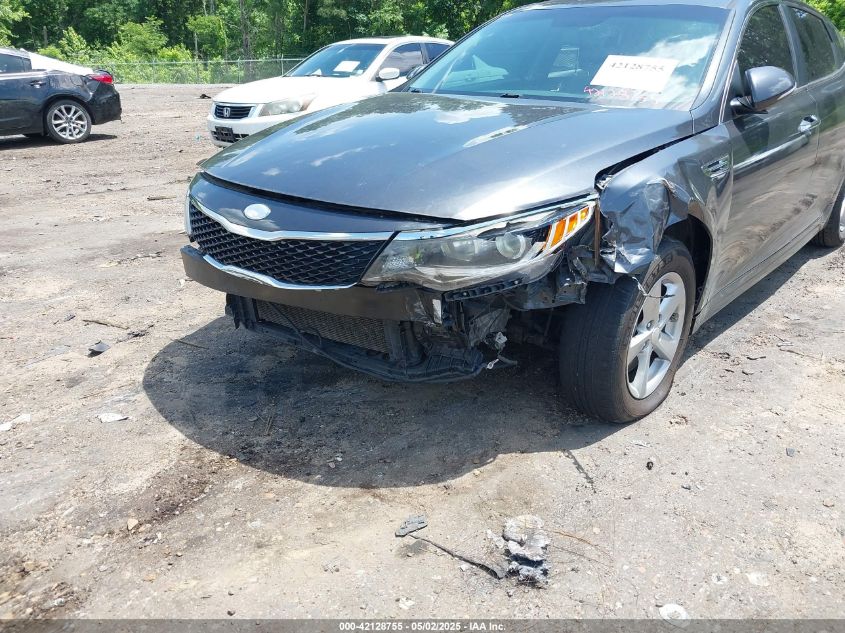2017 Kia Optima Lx VIN: 5XXGT4L35HG130479 Lot: 42128755