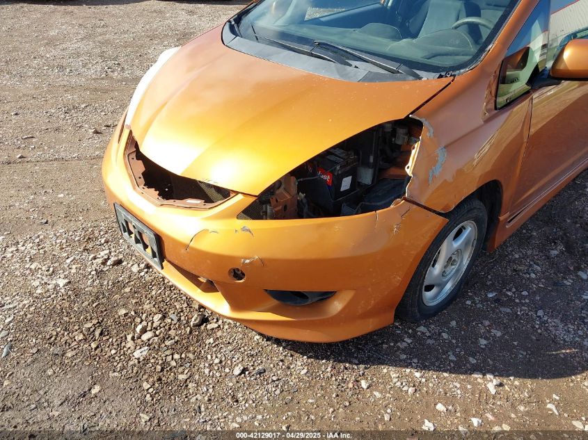 2009 Honda Fit Sport VIN: JHMGE874X9S036253 Lot: 42129017