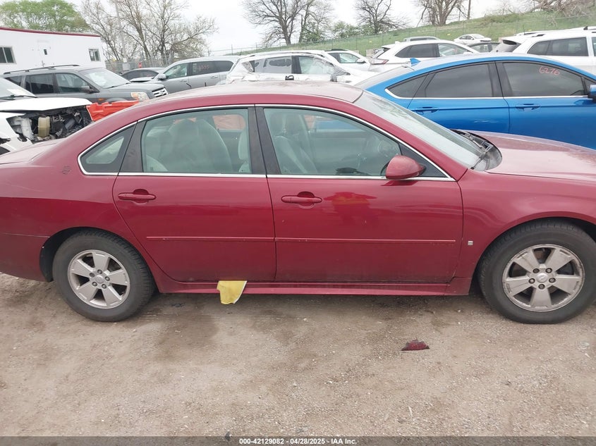 2009 CHEVROLET IMPALA VIN: 2G1WT57K391195253