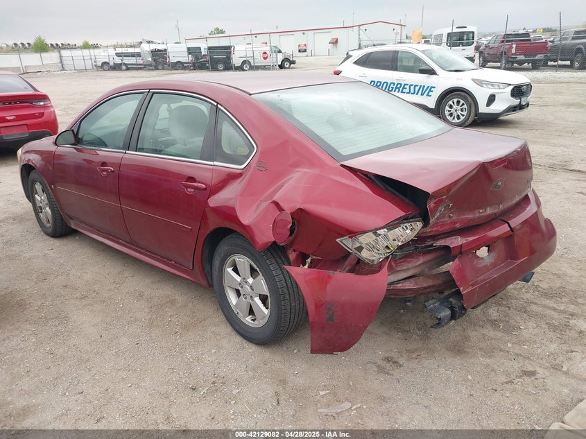 2009 CHEVROLET IMPALA VIN: 2G1WT57K391195253