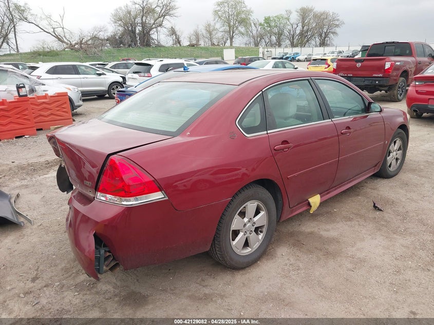 2009 CHEVROLET IMPALA VIN: 2G1WT57K391195253