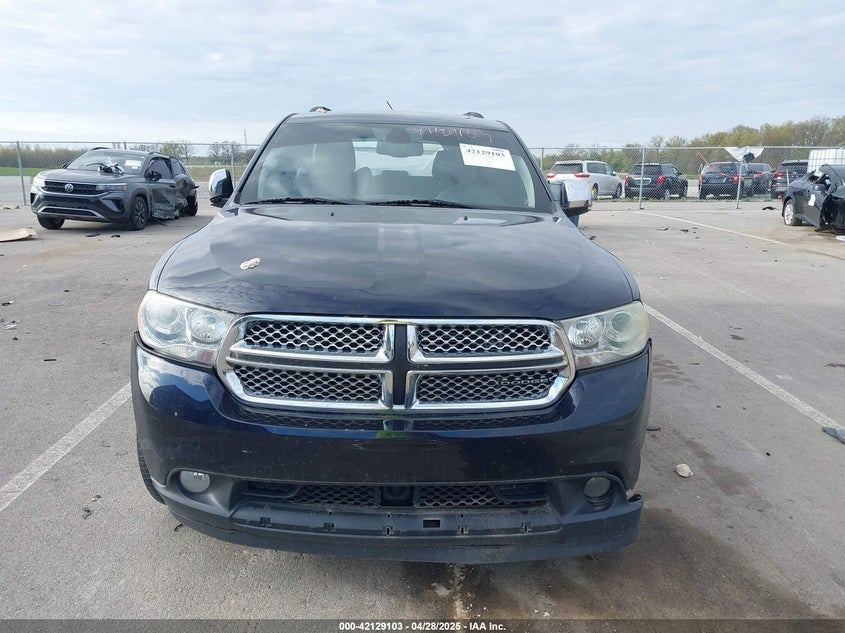2011 DODGE DURANGO VIN: 1D4RE5GG5BC648477