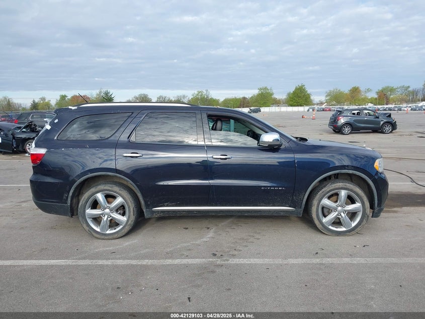 2011 DODGE DURANGO VIN: 1D4RE5GG5BC648477