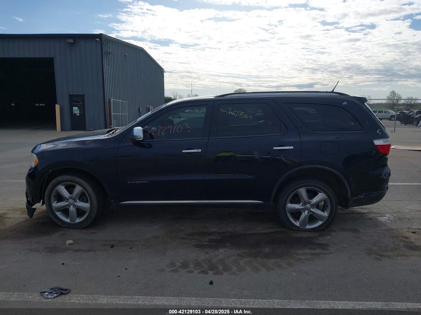 2011 DODGE DURANGO VIN: 1D4RE5GG5BC648477