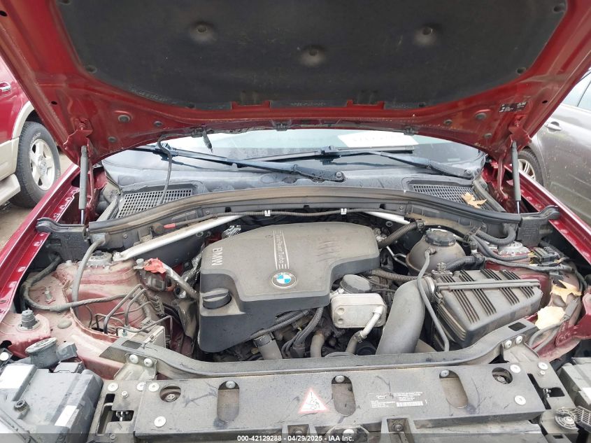 2014 BMW X3 xDrive28I VIN: 5UXWX9C52E0D31298 Lot: 42129288