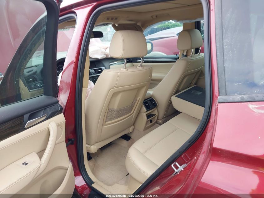 2014 BMW X3 xDrive28I VIN: 5UXWX9C52E0D31298 Lot: 42129288