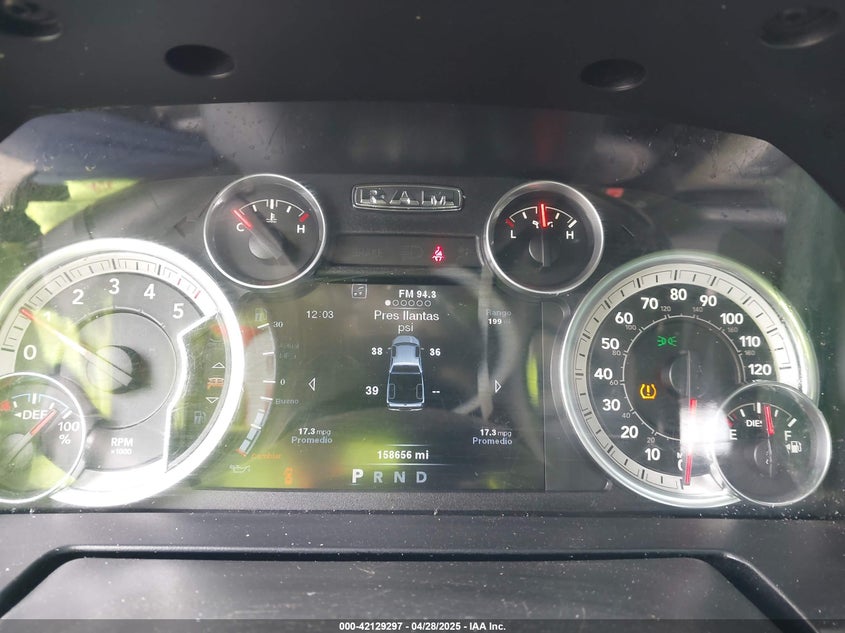 2014 RAM 1500 LARAMIE - 1C6RR6NM5ES271067