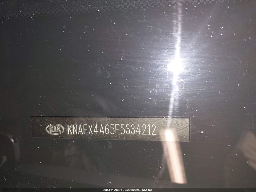 2015 Kia Forte Lx VIN: KNAFX4A65F5334212 Lot: 42129391