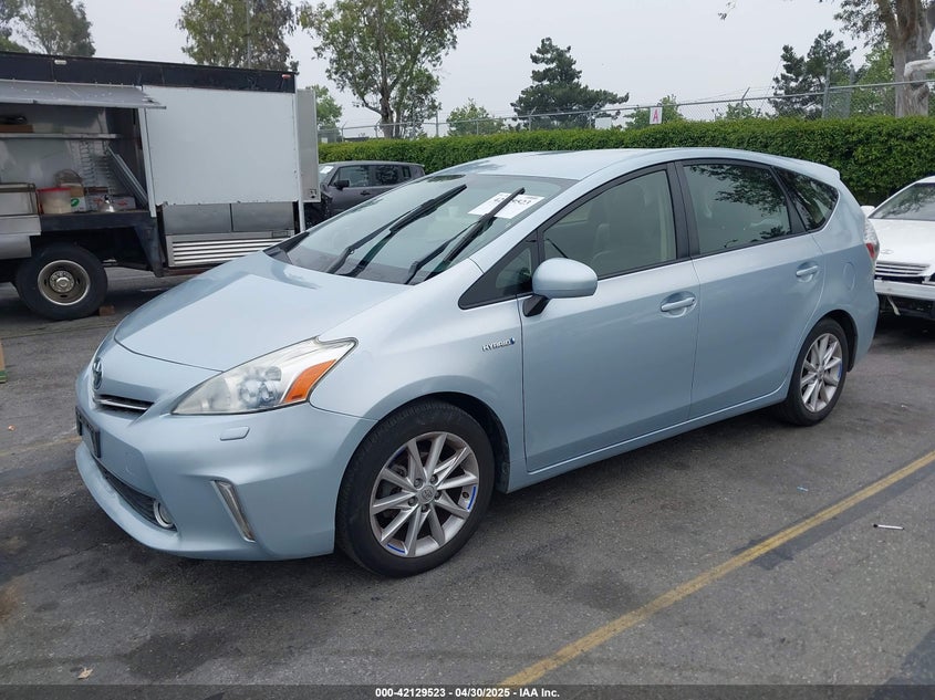 2013 TOYOTA PRIUS V VIN: JTDZN3EU2D3191026