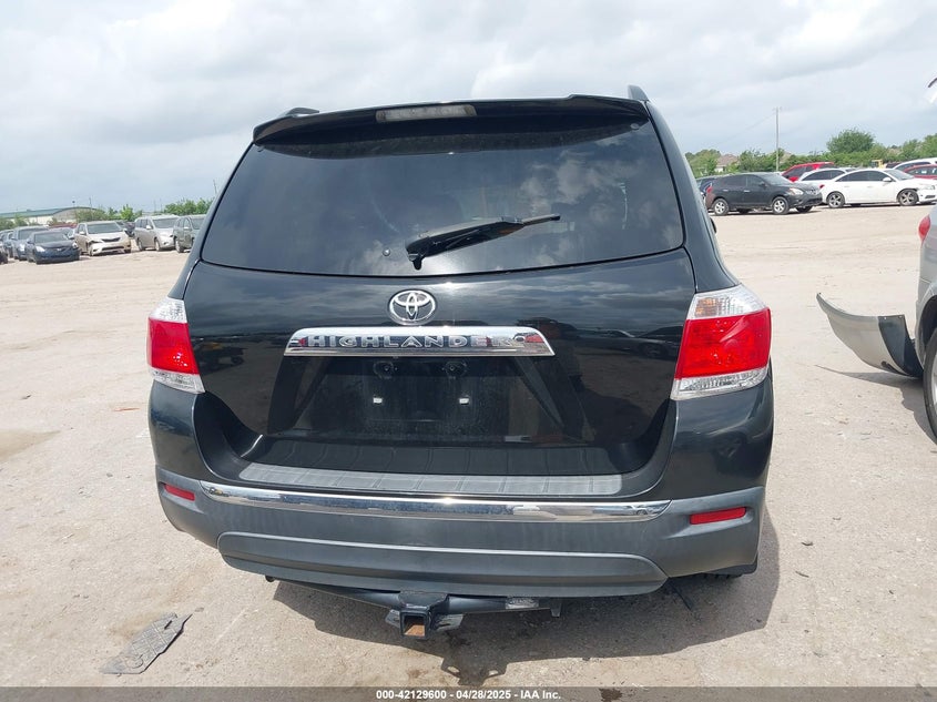 2012 TOYOTA HIGHLANDER VIN: 5TDYK3EH2CS055757