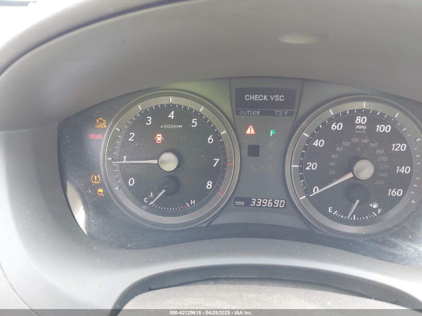 2007 Lexus Es 350 VIN: JTHBJ46G572099297 Lot: 42129615