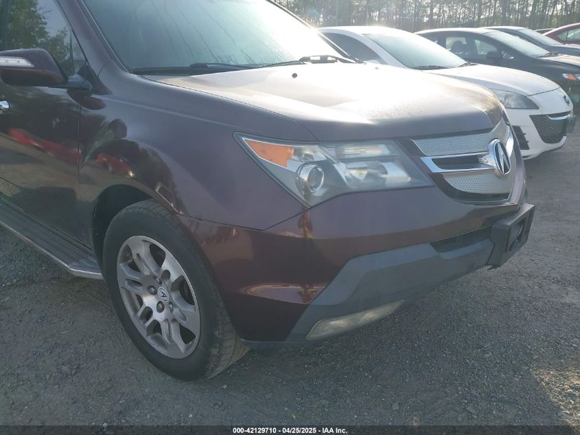 2009 Acura Mdx Technology Package VIN: 2HNYD28479H507667 Lot: 42129710