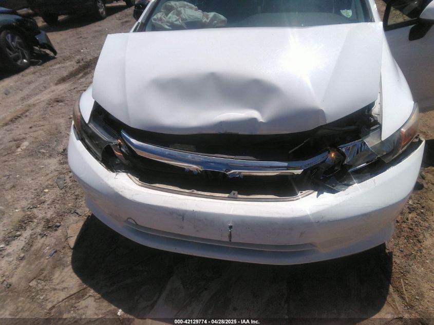 2012 Honda Civic Lx VIN: 19XFB2F5XCE072564 Lot: 42129774