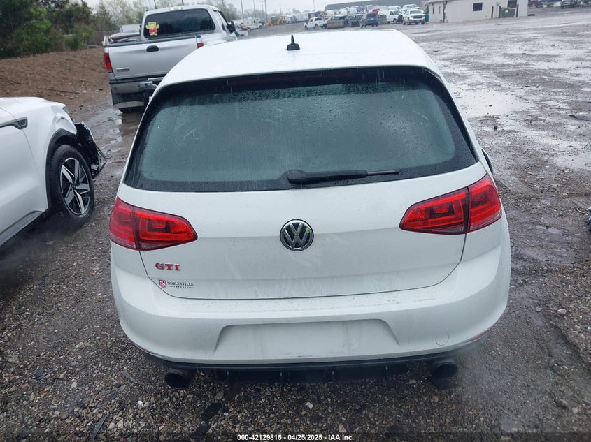 2017 VOLKSWAGEN GOLF GTI SE 4-DOOR - 3VW447AU8HM011706