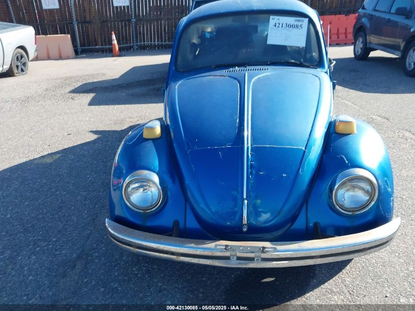 1970 Volkswagen Beetle VIN: 1102487591 Lot: 42130085