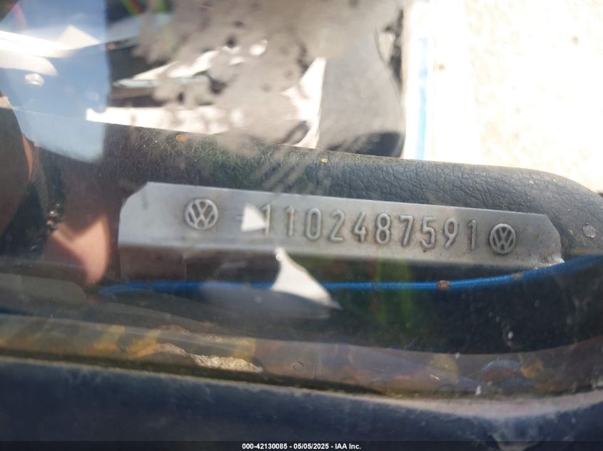1970 Volkswagen Beetle VIN: 1102487591 Lot: 42130085