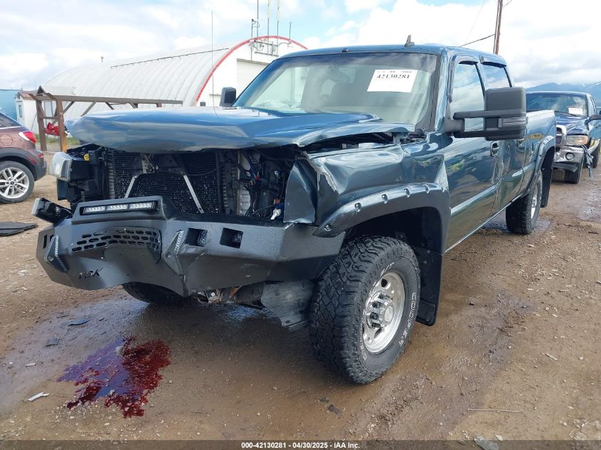 2006 Chevrolet Silverado 2500Hd Lt3 VIN: 1GCHK23D66F219963 Lot: 42130281