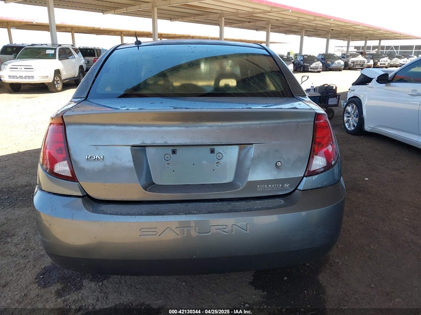 2006 SATURN ION VIN: 1G8AJ58F86Z168250