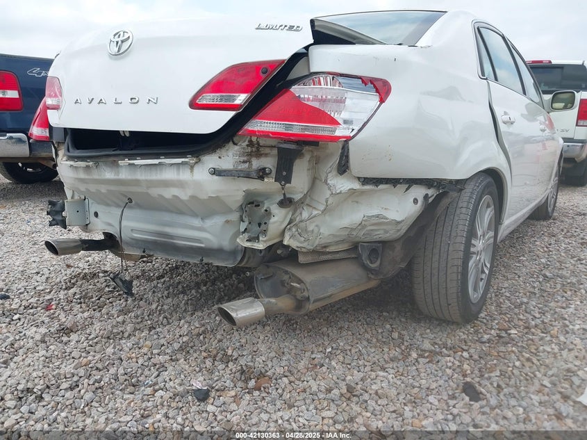 2007 TOYOTA AVALON VIN: 4T1BK36B37U186984
