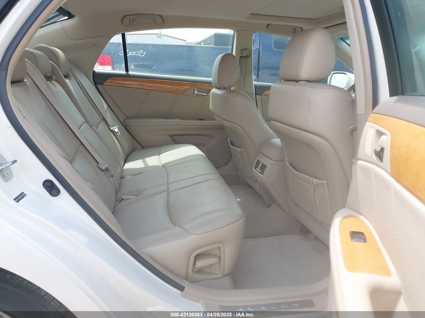 2007 TOYOTA AVALON VIN: 4T1BK36B37U186984