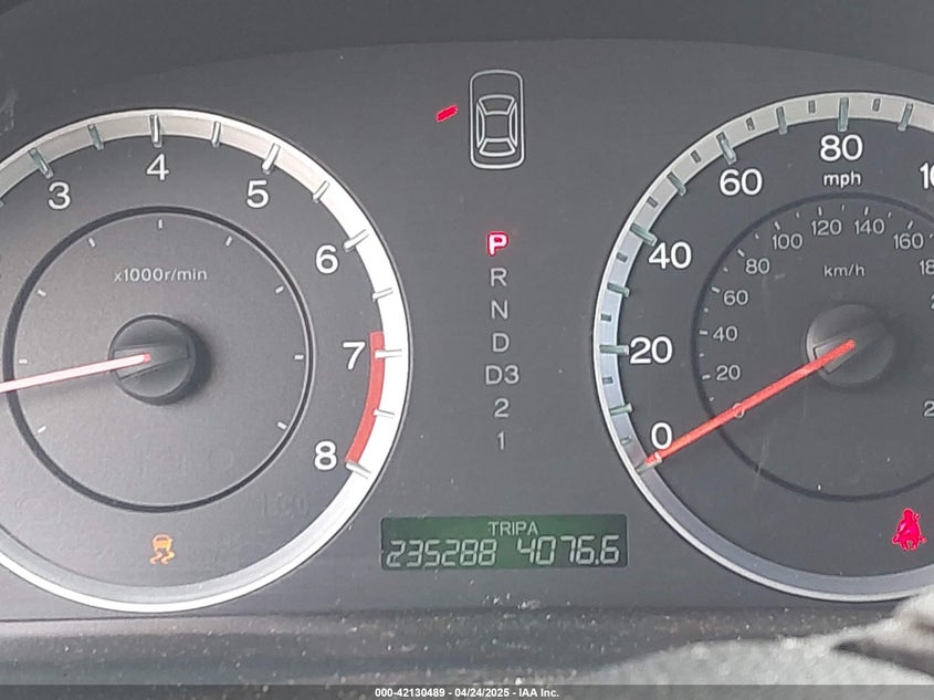 2012 HONDA ACCORD VIN: 1HGCP3F88CA023646