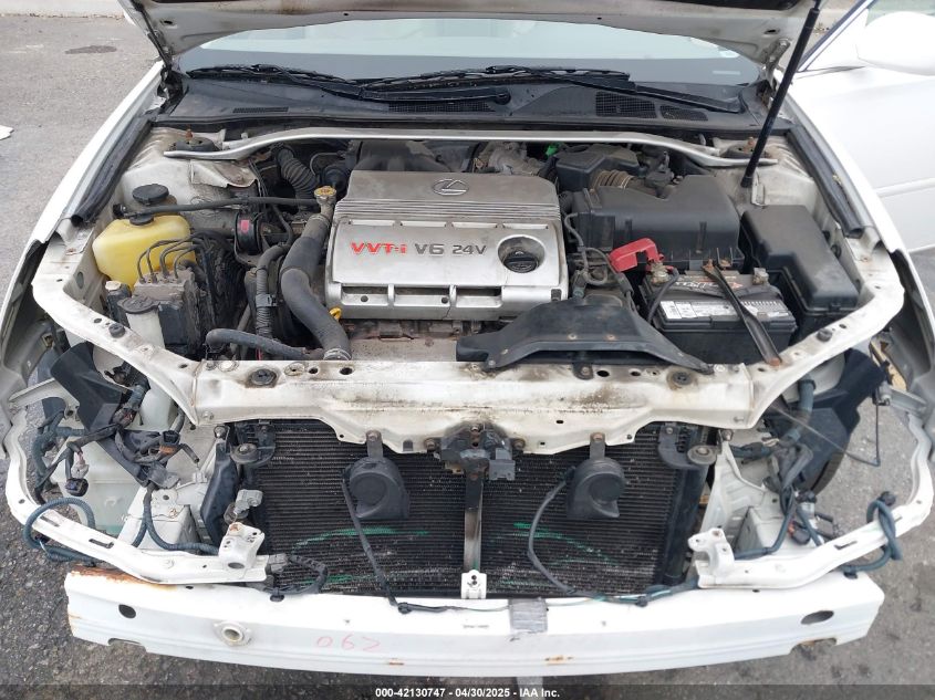 2002 Lexus Es 300 Base (A4) VIN: JTHBF30G620038274 Lot: 42130747