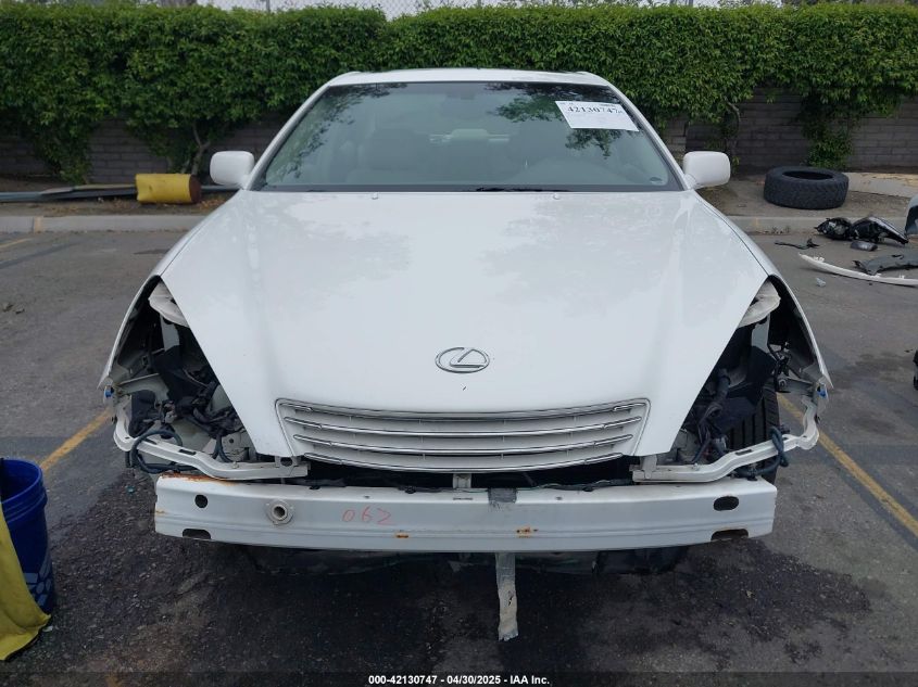 2002 Lexus Es 300 Base (A4) VIN: JTHBF30G620038274 Lot: 42130747