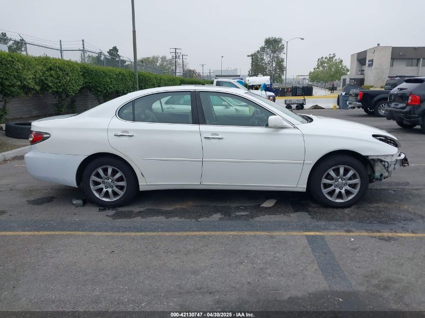 2002 Lexus Es 300 Base (A4) VIN: JTHBF30G620038274 Lot: 42130747