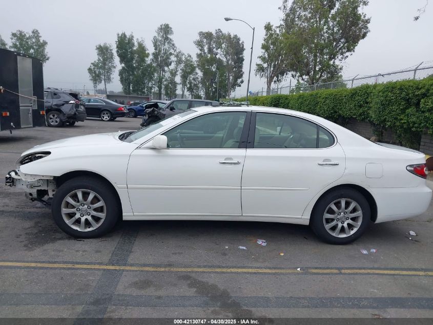 2002 Lexus Es 300 Base (A4) VIN: JTHBF30G620038274 Lot: 42130747
