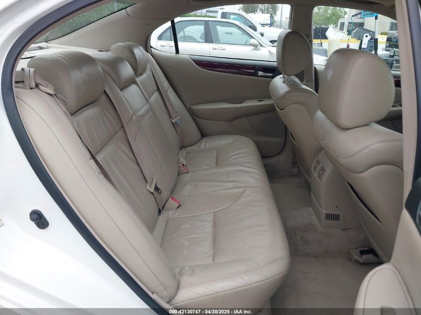 2002 Lexus Es 300 Base (A4) VIN: JTHBF30G620038274 Lot: 42130747