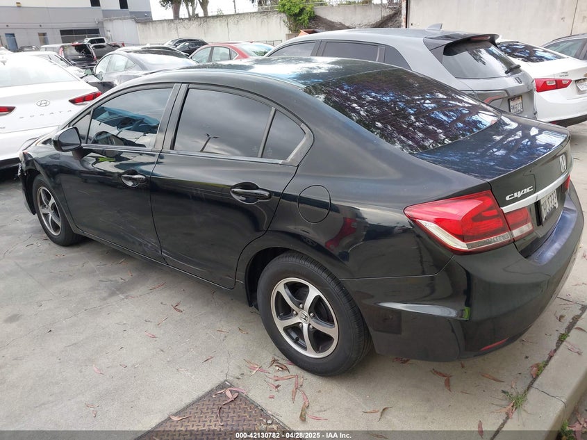 2015 HONDA CIVIC VIN: 19XFB2F73FE208832