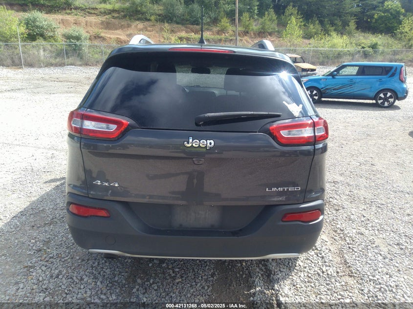 2017 Jeep Cherokee Limited 4X4 VIN: 1C4PJMDB9HW636407 Lot: 42131268