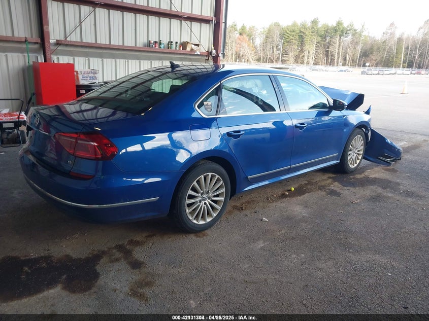2017 VOLKSWAGEN PASSAT 1.8T SE - 1VWBT7A36HC025624