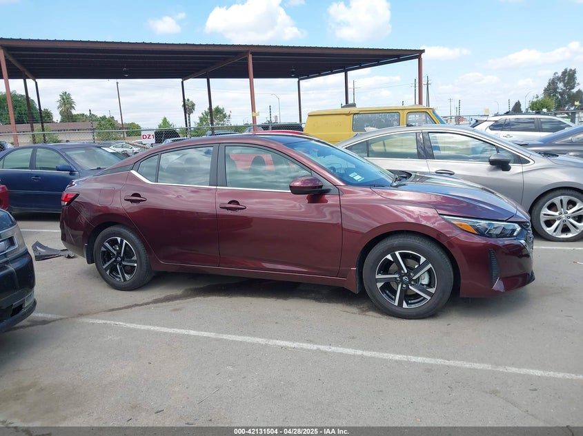 2025 NISSAN SENTRA VIN: 3N1AB8CV7SY237813
