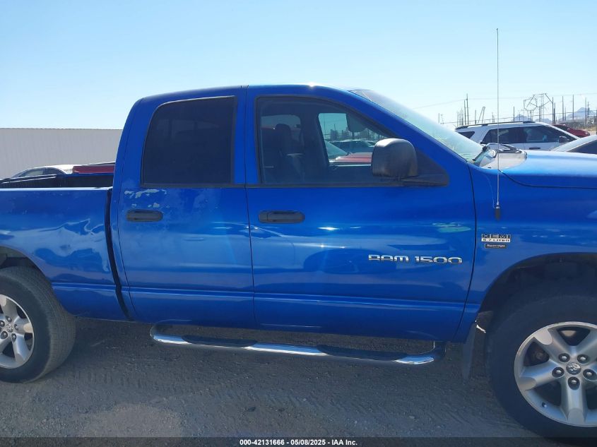 2007 Dodge Ram 1500 Slt/Trx4 Off Road/Sport VIN: 1D7HU18237S249710 Lot: 42131666