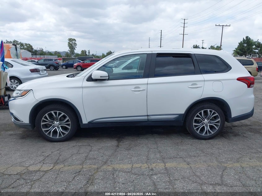 2016 MITSUBISHI OUTLANDER VIN: JA4AZ3A31GZ015790