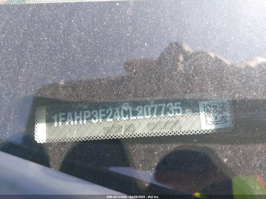 2012 Ford Focus Se VIN: 1FAHP3F24CJ207735 Lot: 42131828