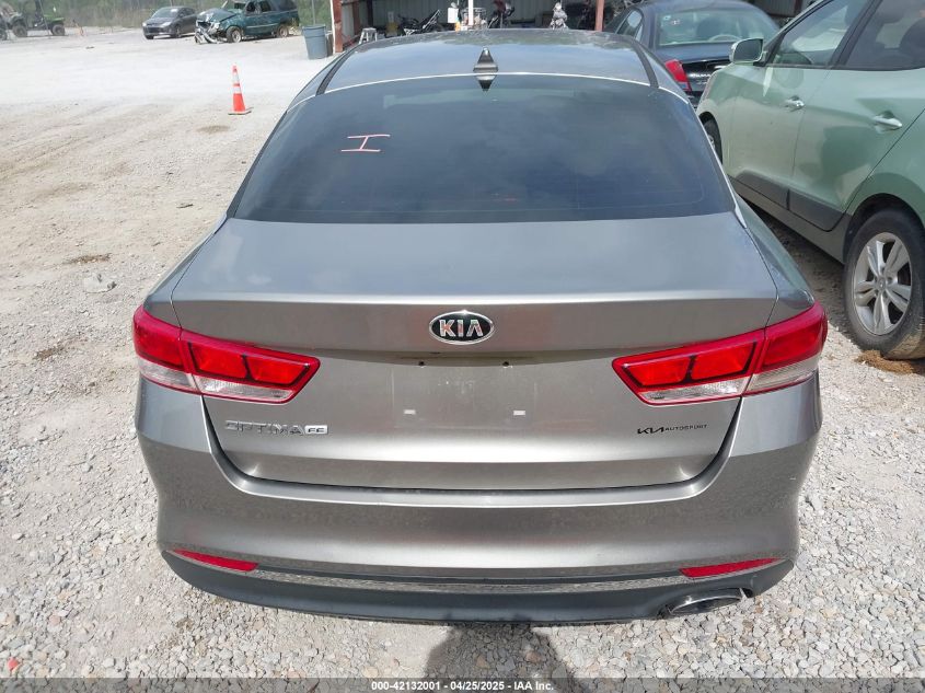 2016 Kia Optima Lx VIN: 5XXGT4L36GG083123 Lot: 42132001