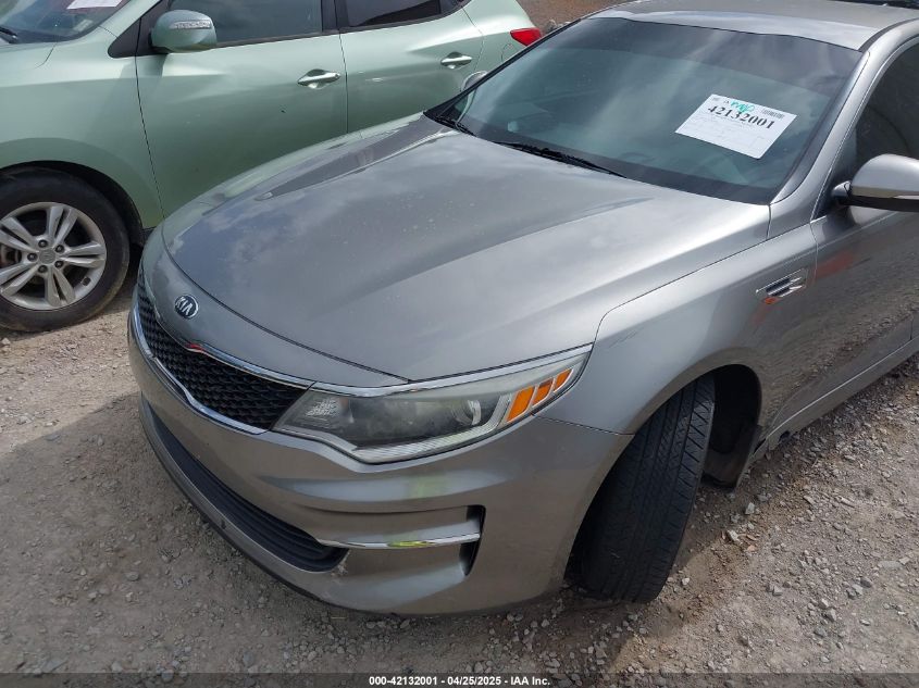 2016 Kia Optima Lx VIN: 5XXGT4L36GG083123 Lot: 42132001