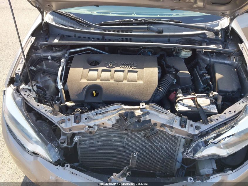 2016 Toyota Corolla Le Eco VIN: 5YFBPRHE4GP396698 Lot: 42132017