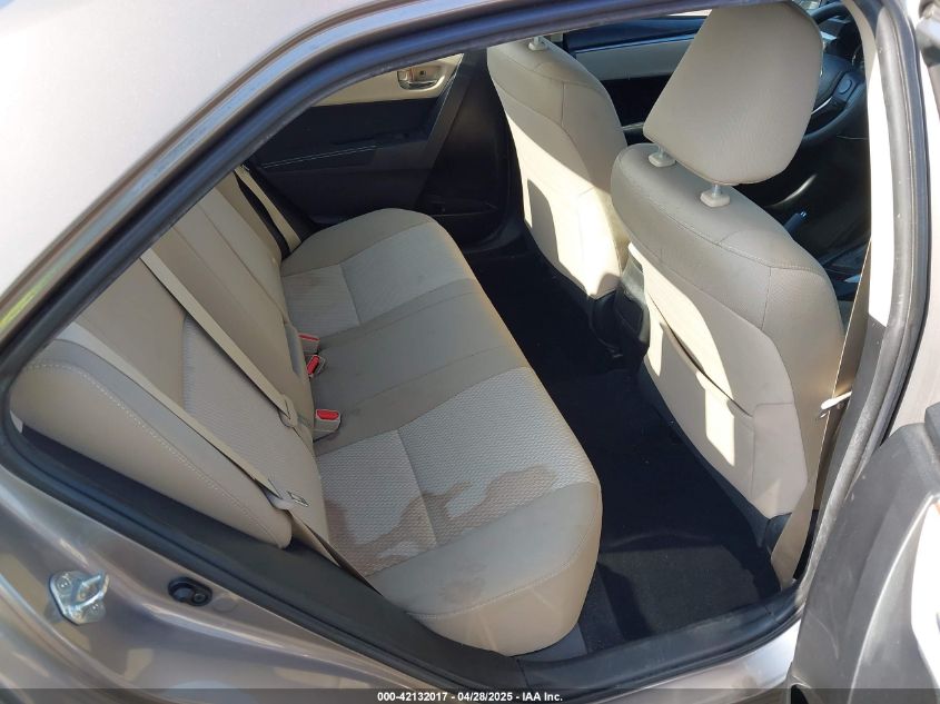 2016 Toyota Corolla Le Eco VIN: 5YFBPRHE4GP396698 Lot: 42132017