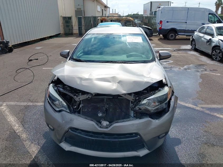 2016 Toyota Corolla Le Eco VIN: 5YFBPRHE4GP396698 Lot: 42132017