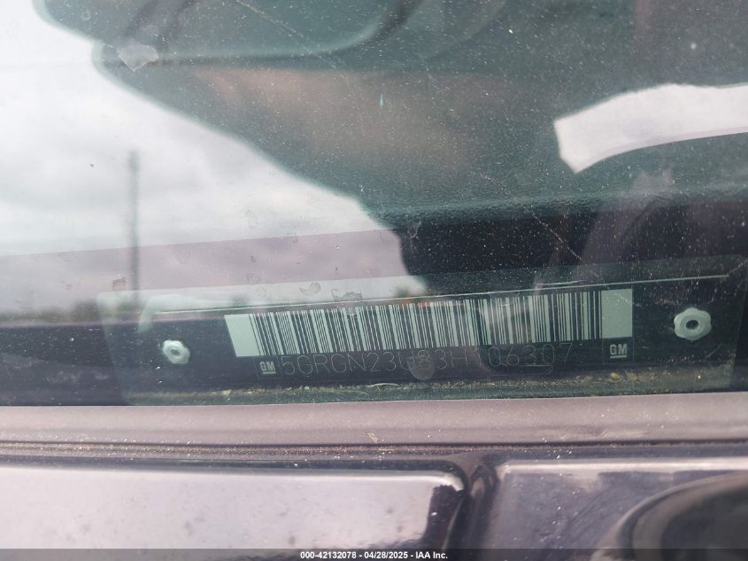 2003 Hummer H2 VIN: 5GRGN23U83H106307 Lot: 42132078