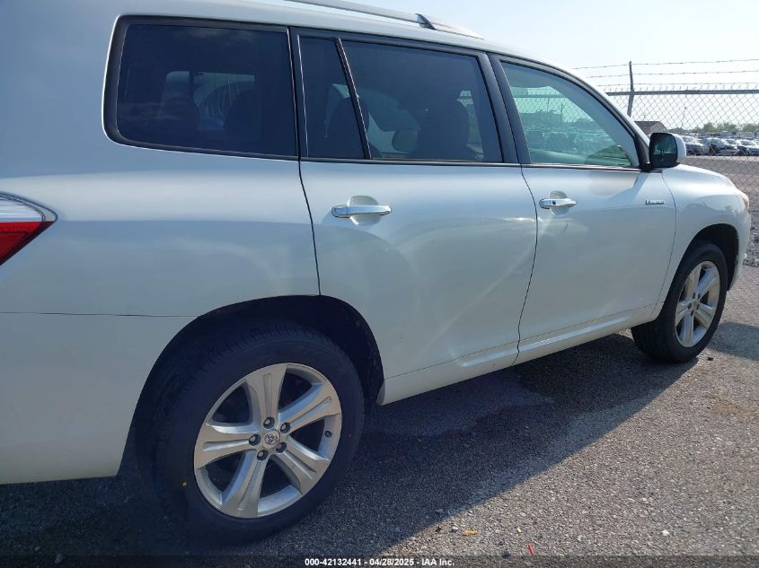 2008 Toyota Highlander Limited VIN: JTEES42A882060911 Lot: 42132441