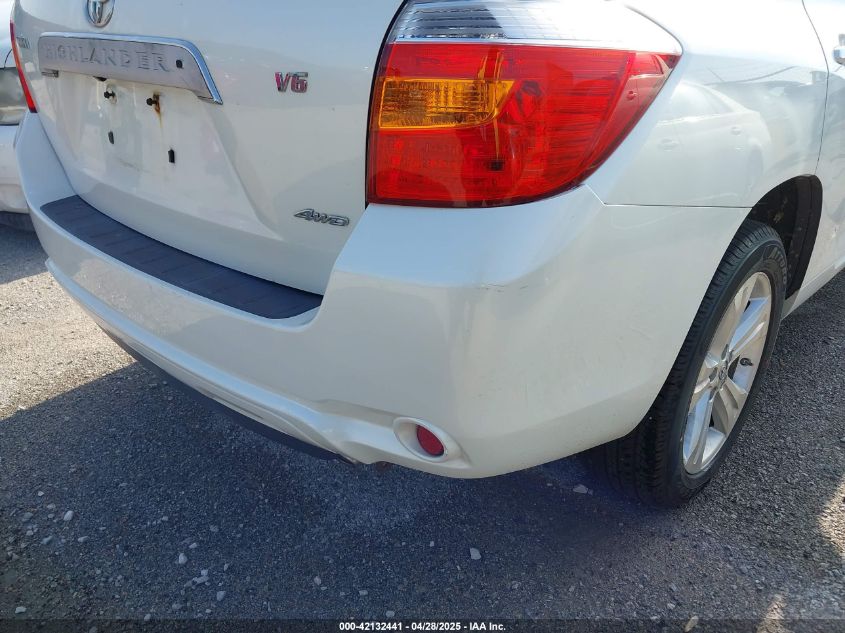 2008 Toyota Highlander Limited VIN: JTEES42A882060911 Lot: 42132441