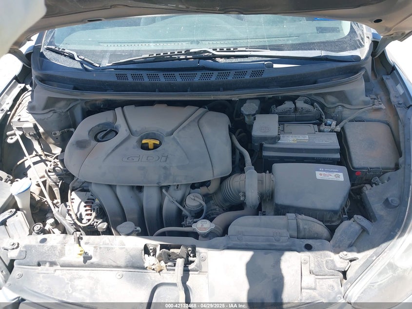 2015 HYUNDAI ELANTRA VIN: KMHDH4AH4FU382729